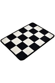 Mijölnir Alfombrilla de Baño 100% Poliéster Antideslizante Antialérgica y Fácil de Limpiar 40 x 60 cm